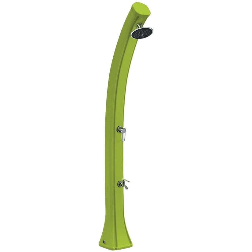 Душ солнечный Aquaviva Happy 4х4 с мойкой для ног, зеленый DS-H422VE, 44 л