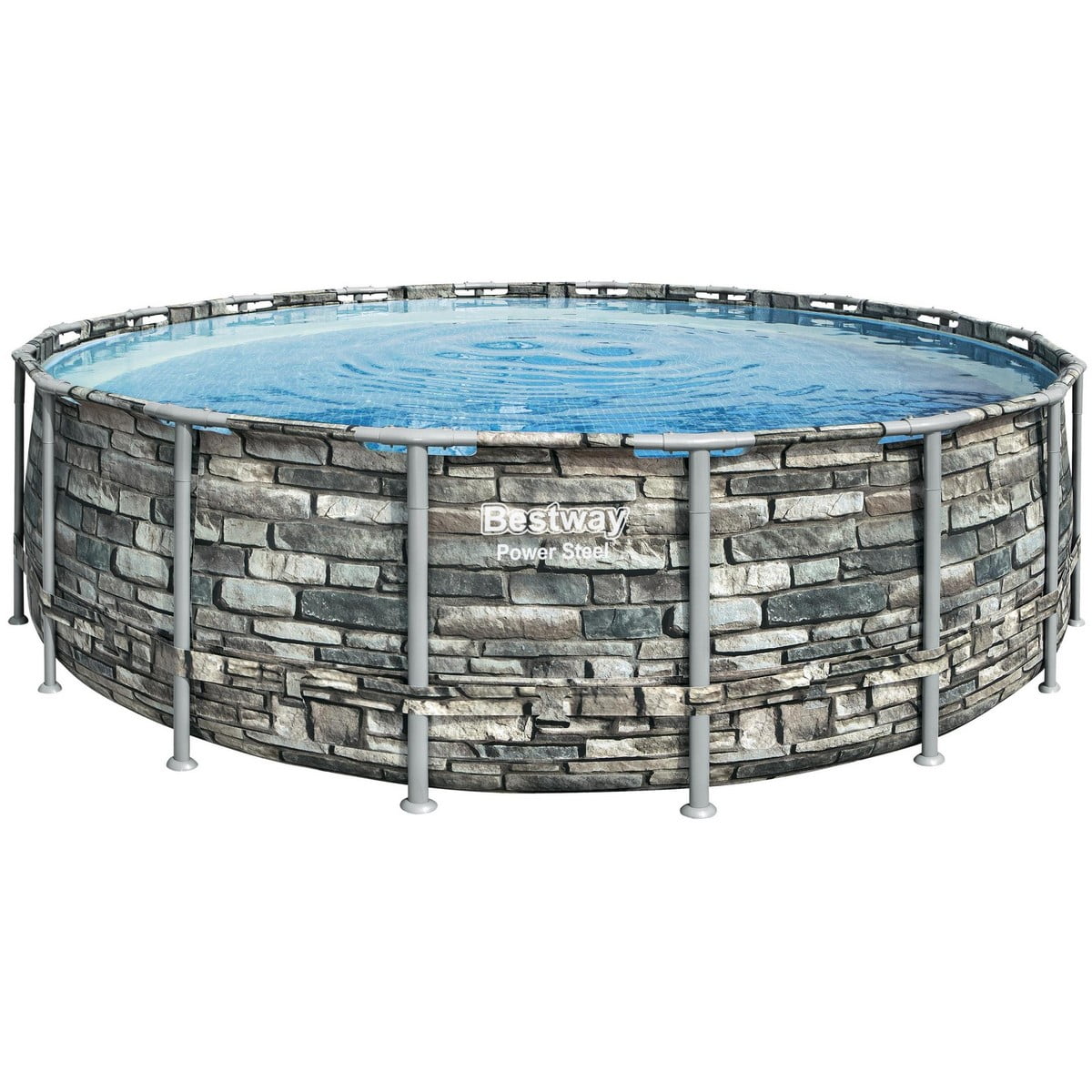 Каркасный бассейн Bestway Loft 56886 (549х132 см) с картриджным фильтром, стремянкой и тентом