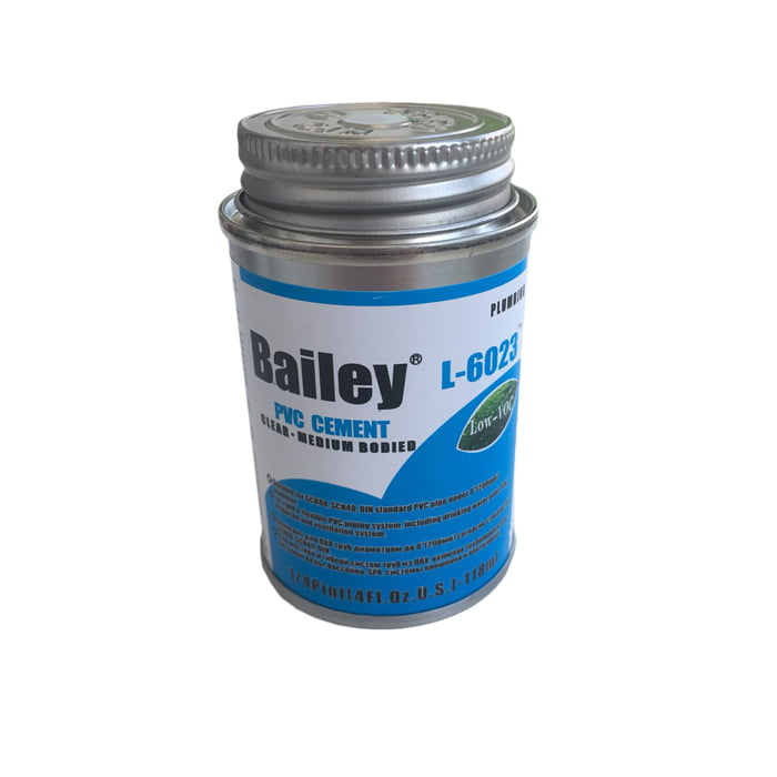 Клей для труб ПВХ Bailey L-6023 118 мл
