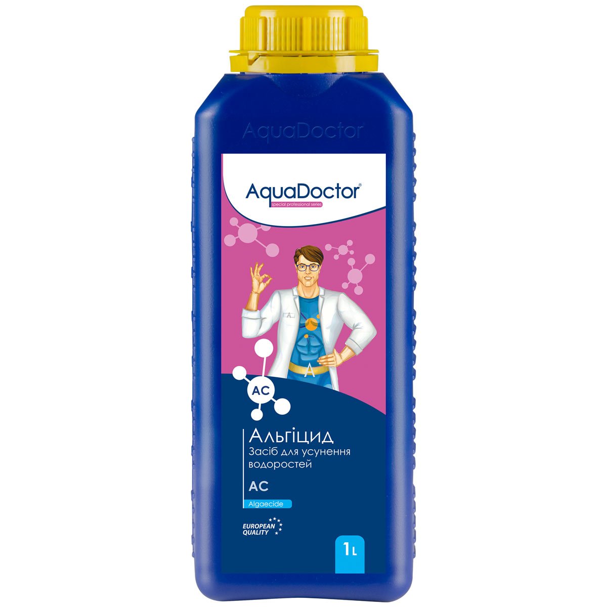 Альгіцид проти водоростей у басейні AquaDoctor AC 1 л, пляшка