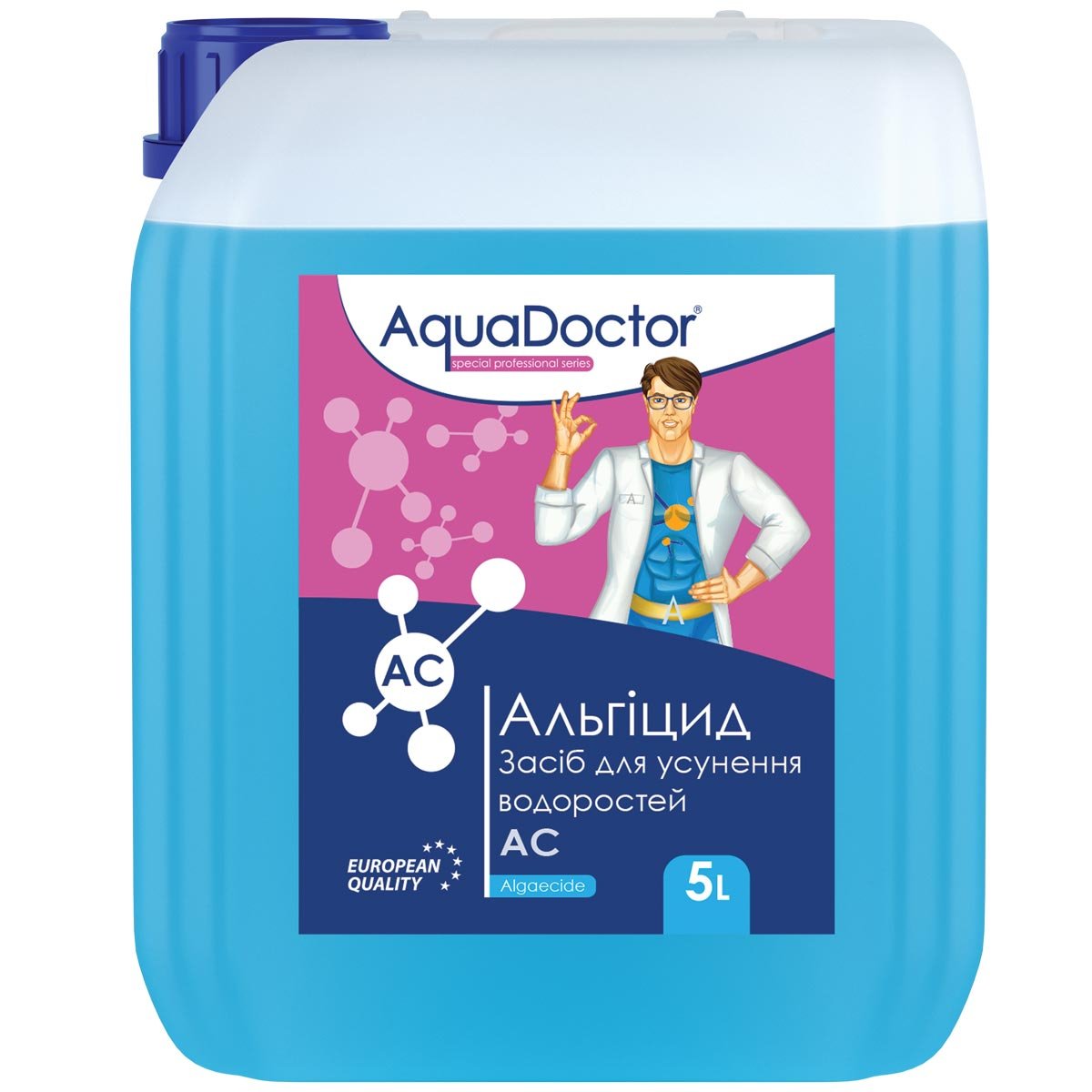 Альгіцид проти водоростей у басейні AquaDoctor AC 5 л