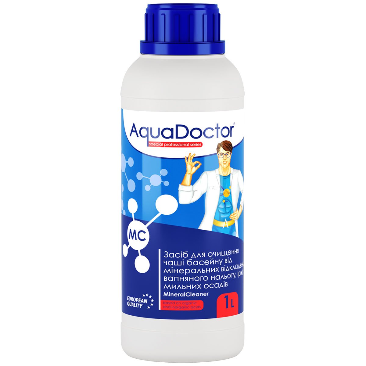 Средство для чистки чаши бассейна AquaDoctor MC MineralCleaner 1л