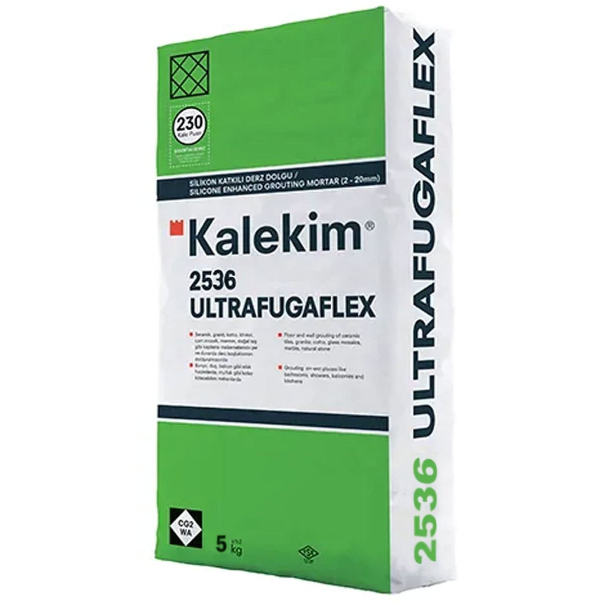 Эластичная фуга для швов с силиконом Kalekim Ultrafuga Flex 2536 (5 кг) Серый сатин