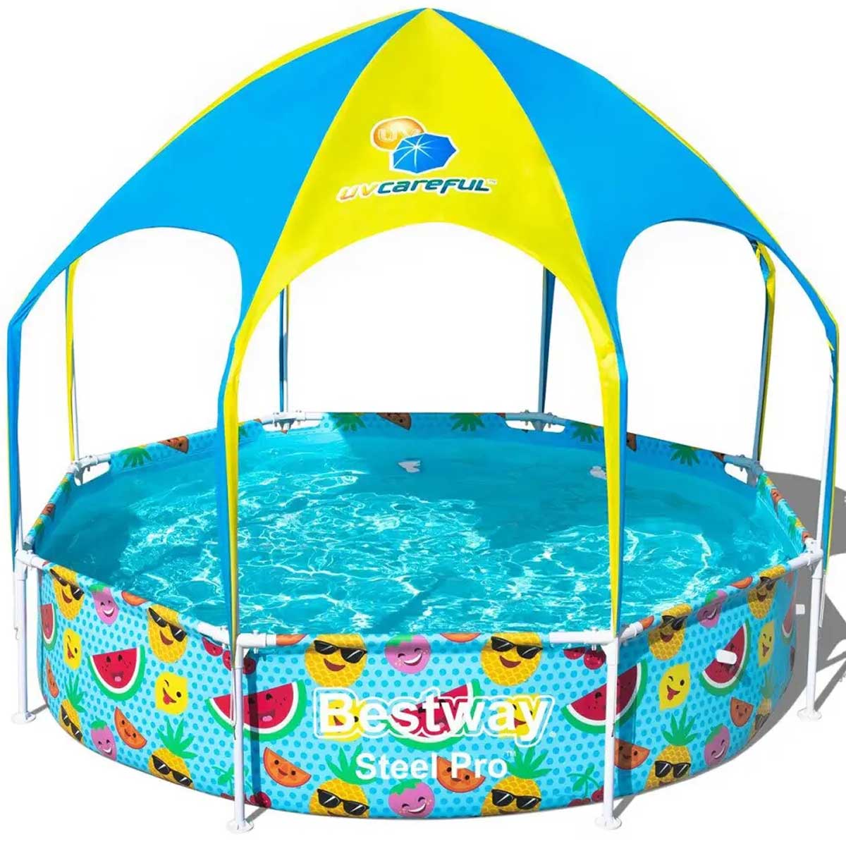 Детский каркасный бассейн Bestway 56432 (244х51 см) с теном