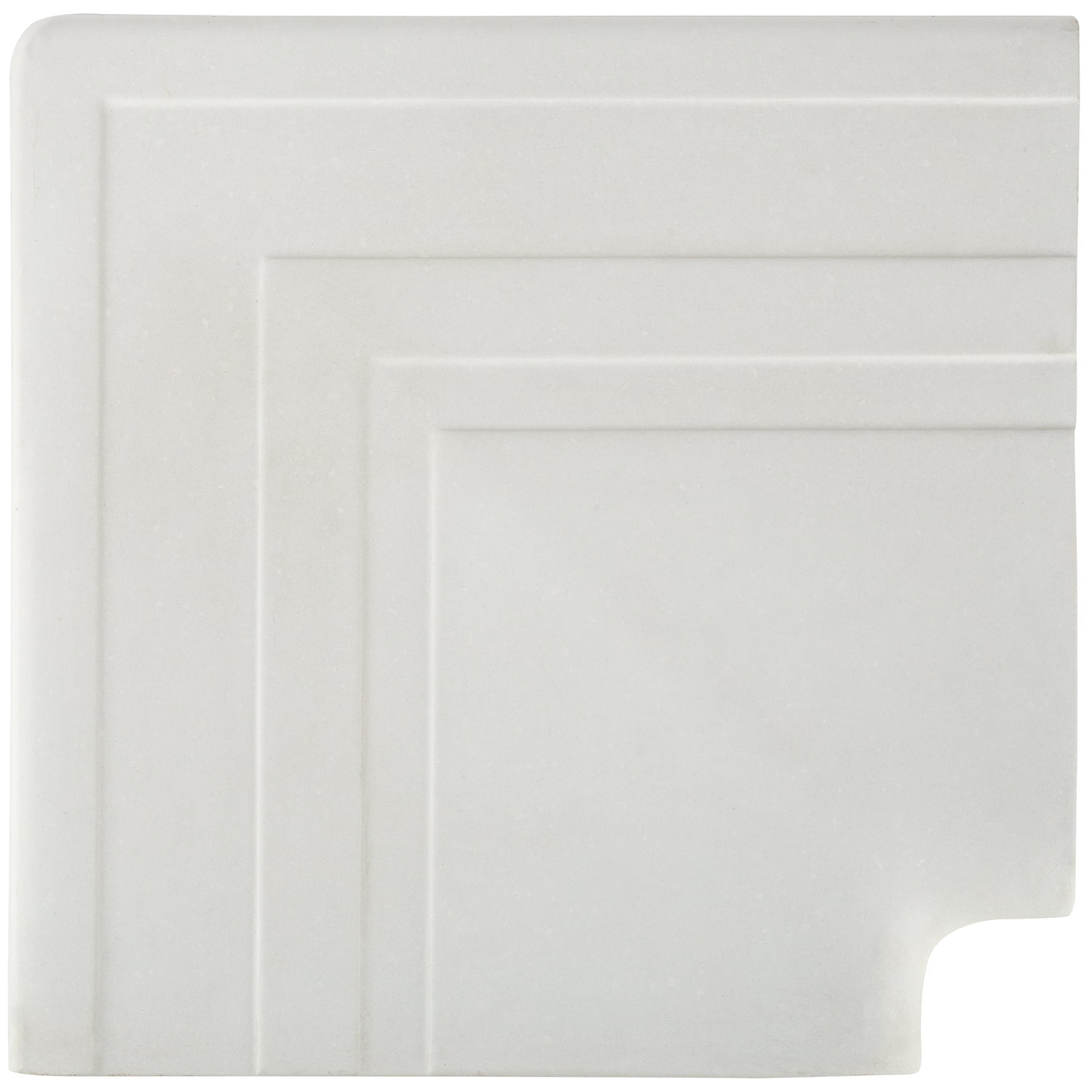 kopingovyj kamen uglovoj aquazone 320x390x50 25 mm s vodostokom belyj 2