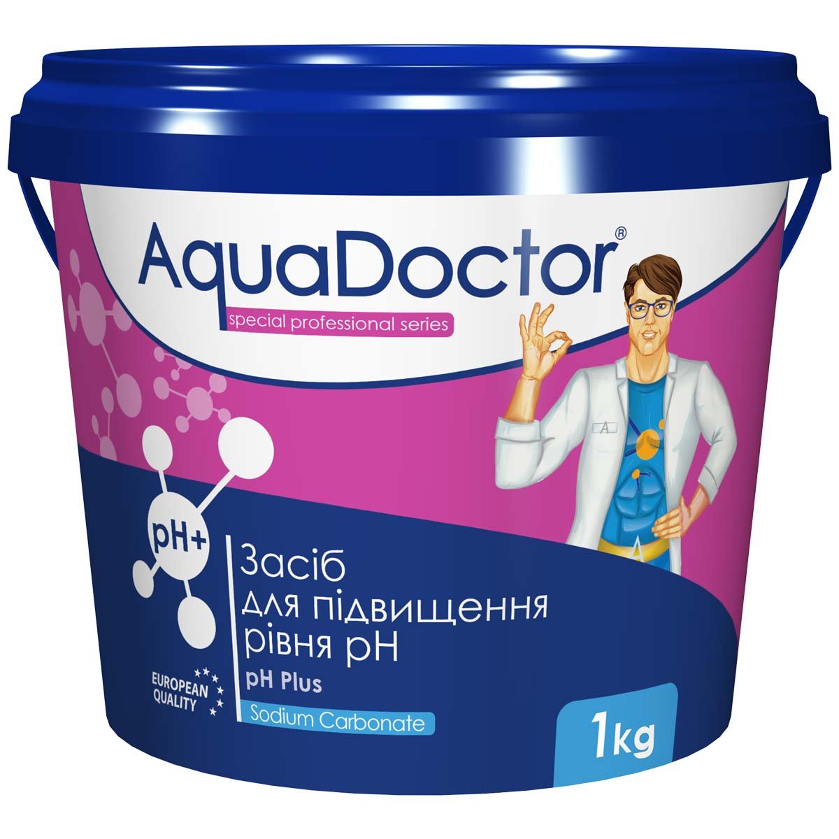 Засіб для підвищення рівня Ph AquaDoctor pH Plus 1 кг