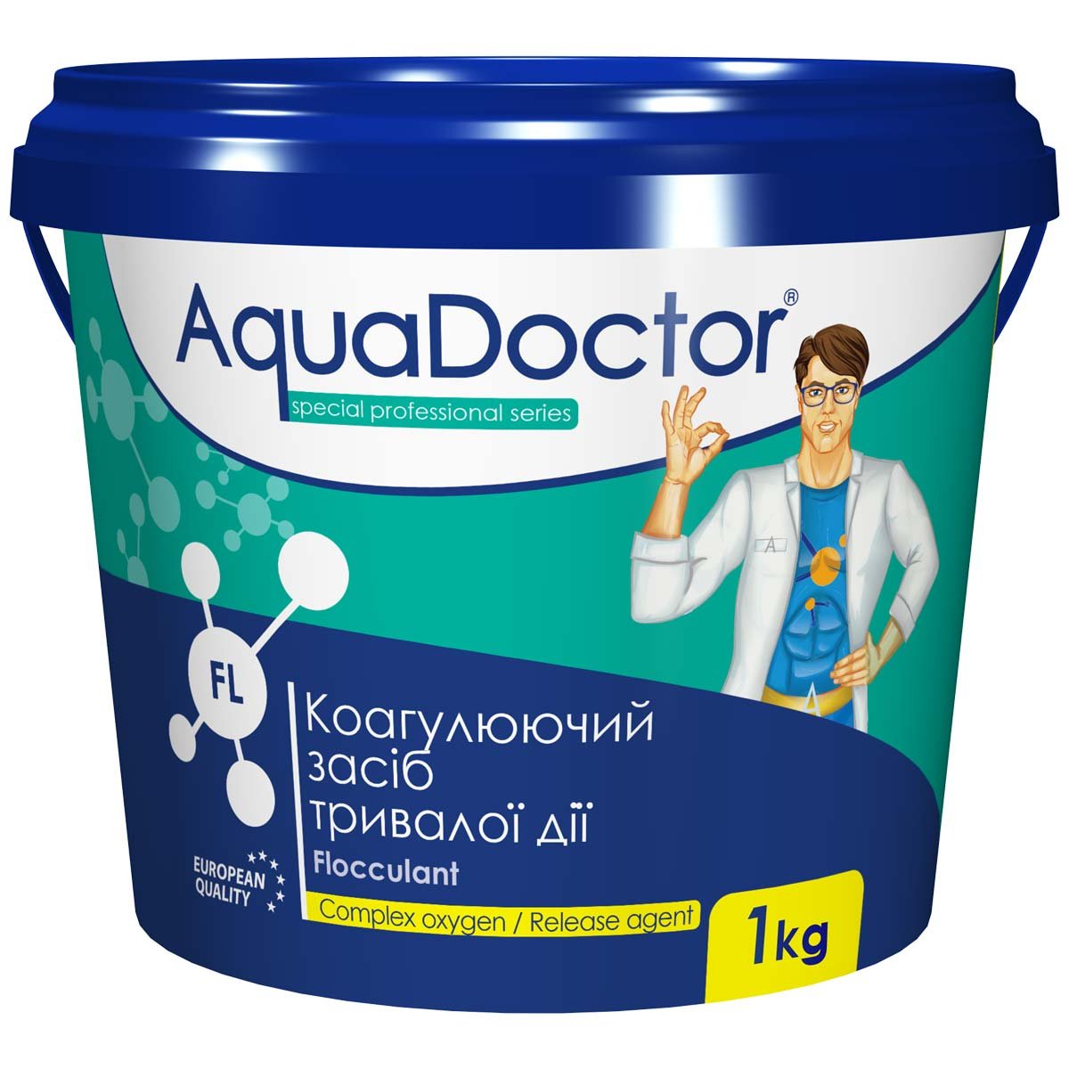 Коагулирующее средство в гранулах AquaDoctor FL – 1 кг