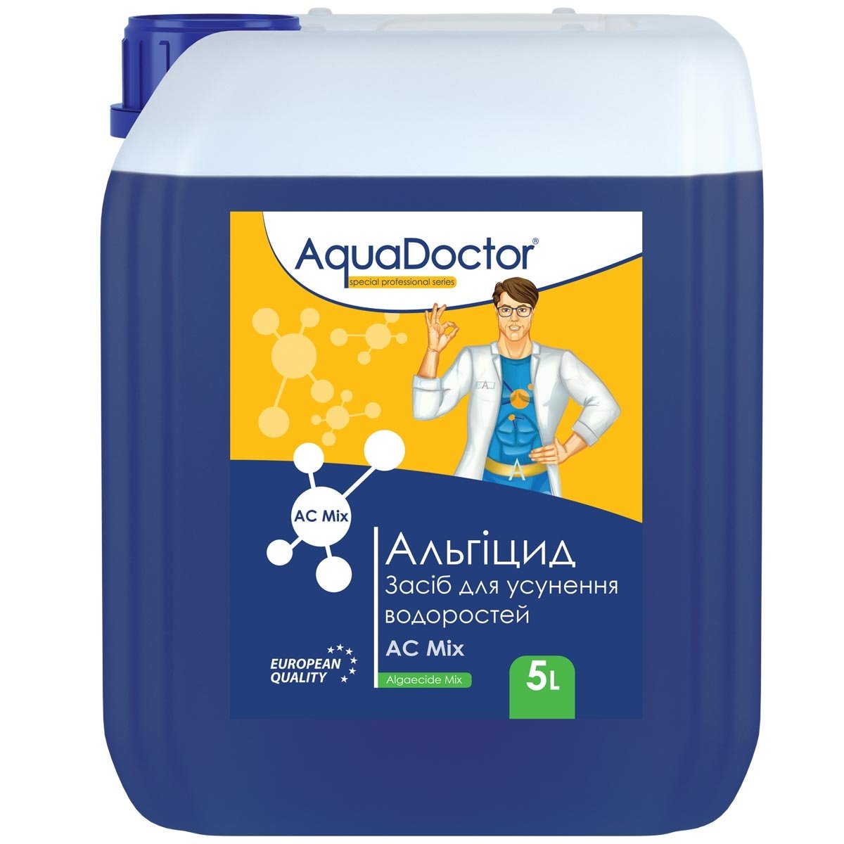 Альгицид против водорослей в бассейне AquaDoctor AC Mix 5 л