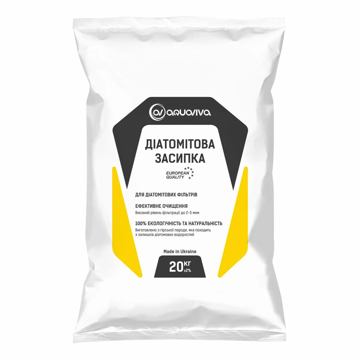 Диатомитовая засыпка Aquaviva 4 кг