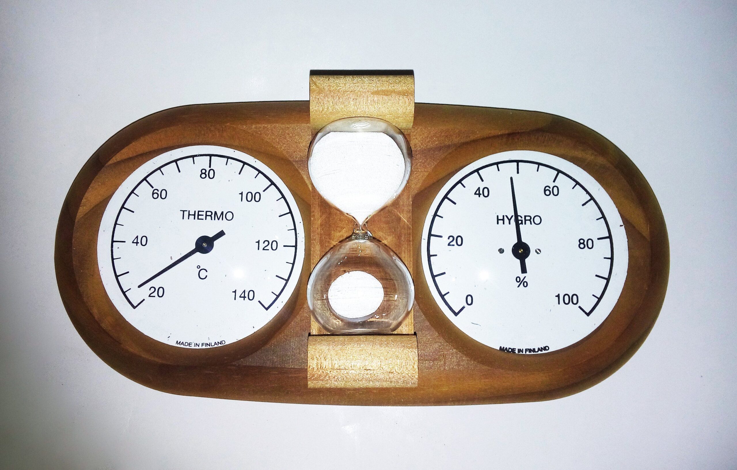 Термогігрометр струнний   пісочний годинник (15 хв.) термобереза для лазні та сауни