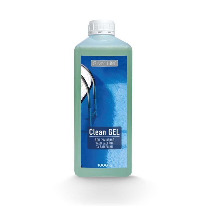 Чистящее средство для чаши и ватерлинии бассейна Silver Life (Clean Gel) 1 л